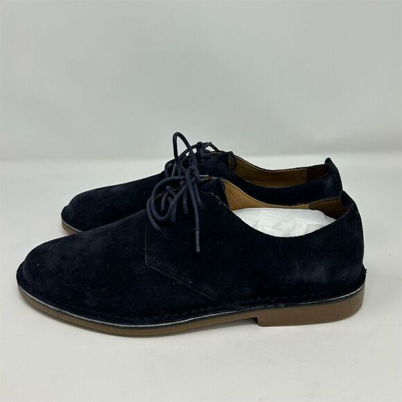 Florsheim Men\'s Blue Suede Slip-On Oxford Lace Up Shoes Size 11 Casual main image 4
